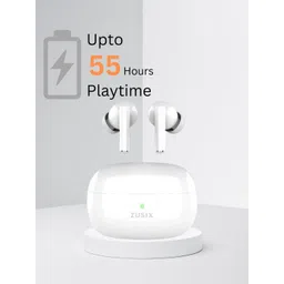 Zusix AuraPods 180 Truly Wireless Earbuds (TWS) With 55H Playtime Deep Bass Headphones image 5
