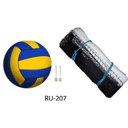 zxxxt Amazing Quality Volleyball With 2 Needle and Net Nylon DP-207 Volleyball - Size: 4-picture-30