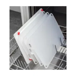 Zyliss White Plastic 4 in 1 Chopping Board - Set of 1-picture-23