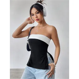 ZYNG Colourblocked Strapless Tube Top-picture-19