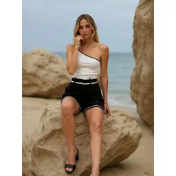 ZYNG Women Solid One Shoulder Top-picture-39