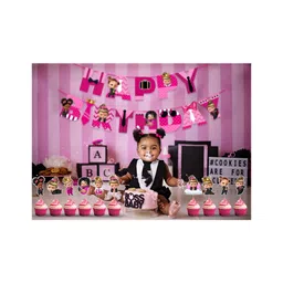 Zyozi Cupcake Topper Pink - Pack of 10 image 4