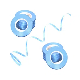 Zyozi Curling Ribbons for Balloons Blue Pack of 12 - 10 meter each-image-6