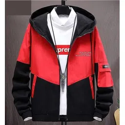 zyrona Men Colorblock Casual Jacket-picture-10